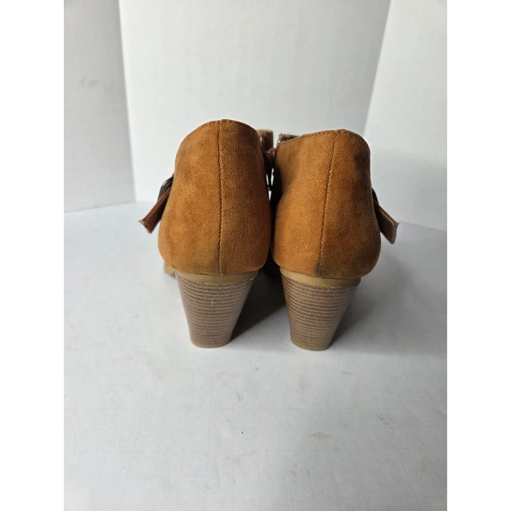 Qupid tan faux